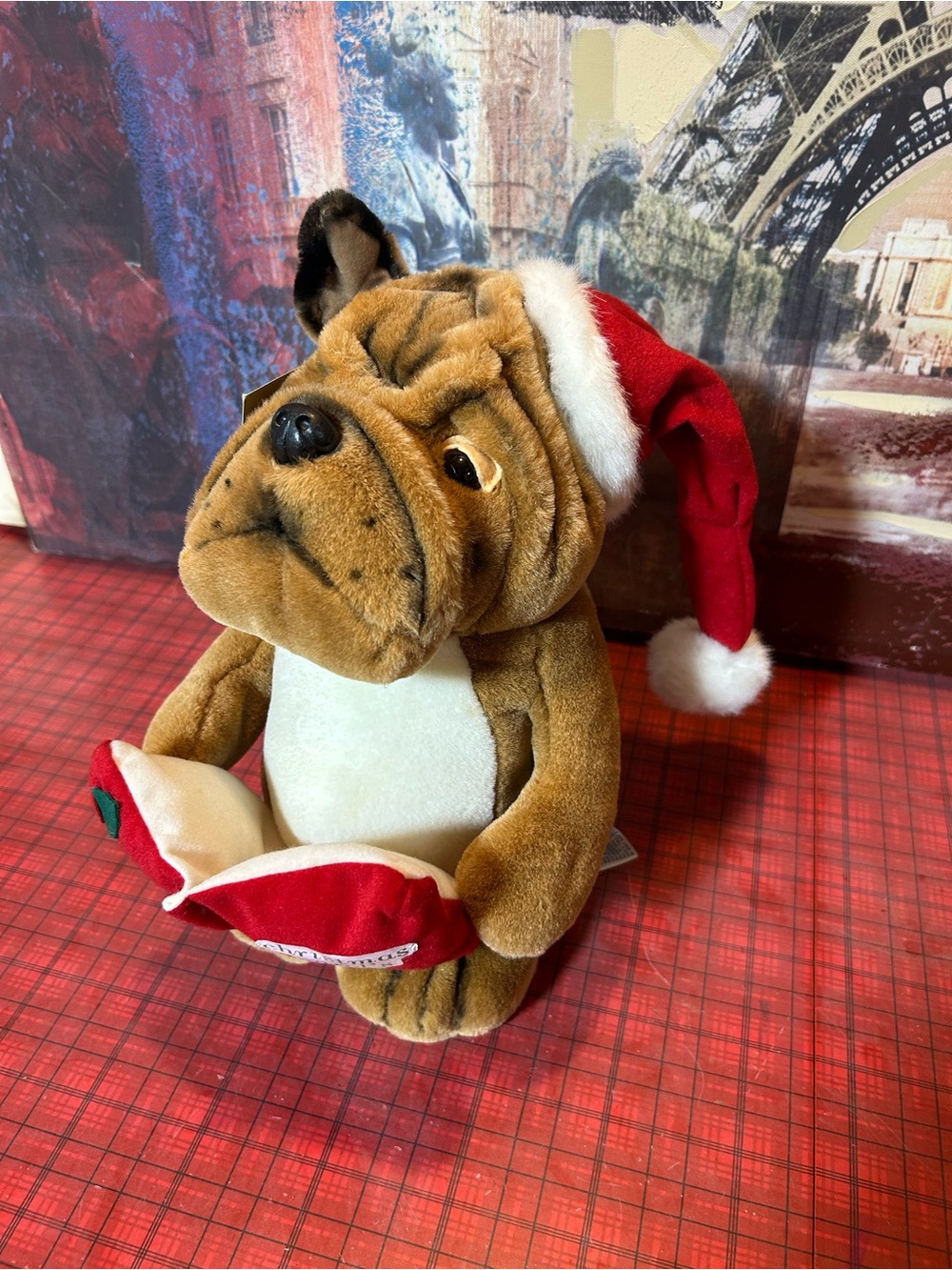Vintage Sharpee Dog Plush